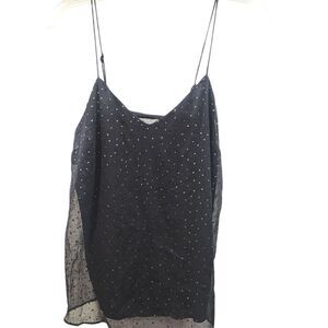 5/$25 Nince West Polka Dot Cami